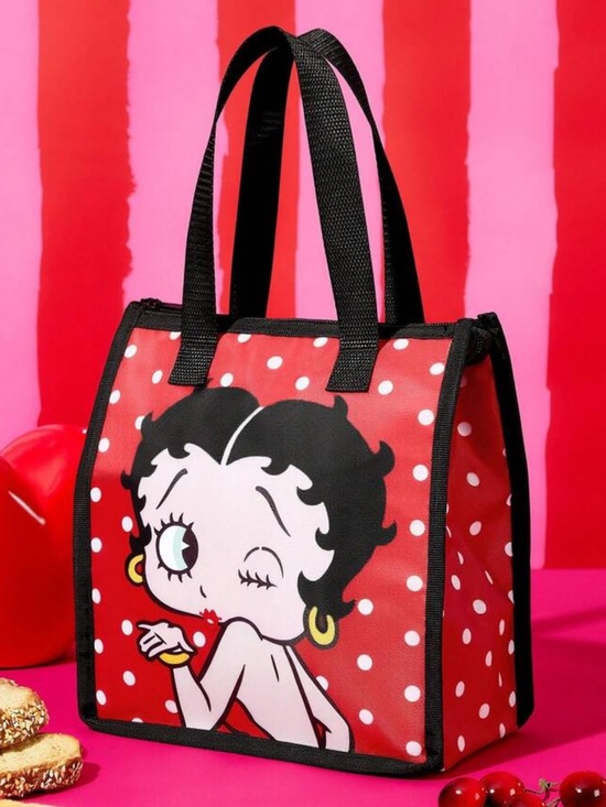 Betty Boop Handbags - Betty Boop Red Polka Dot Insulated Bag NEW 🏷️